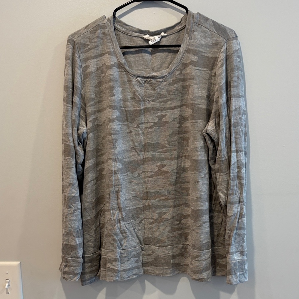 Workshop Republic Clothing Camo Sweatshirt
